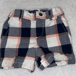 EUC The Children’s Place baby plaid shorts